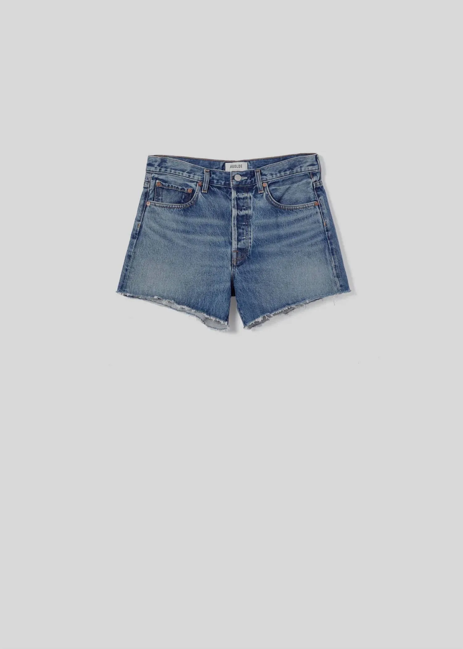 Agolde - Parker Long Cut Hem Short