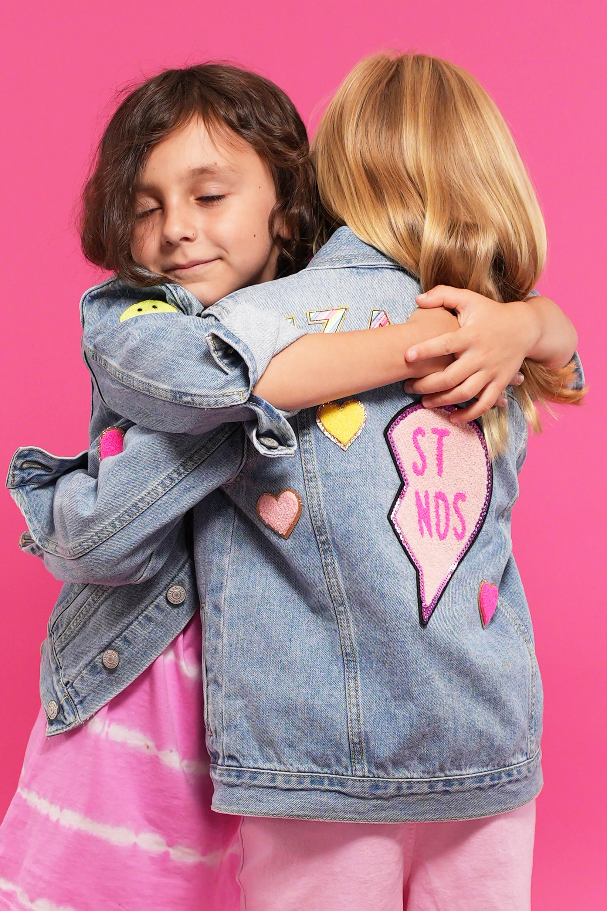 BFF Custom Denim Jackets - Set of 2