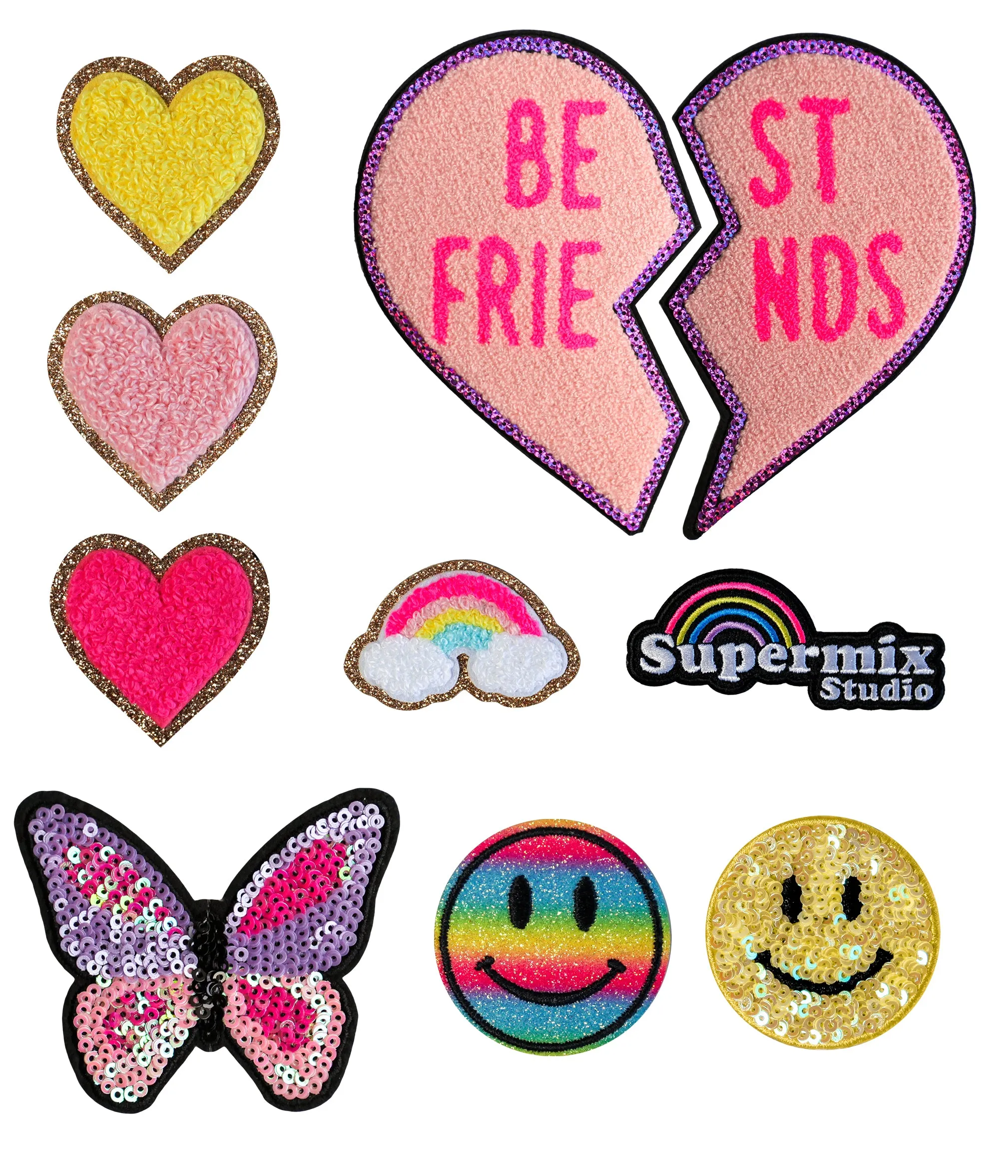 BFF Custom Denim Jackets - Set of 2