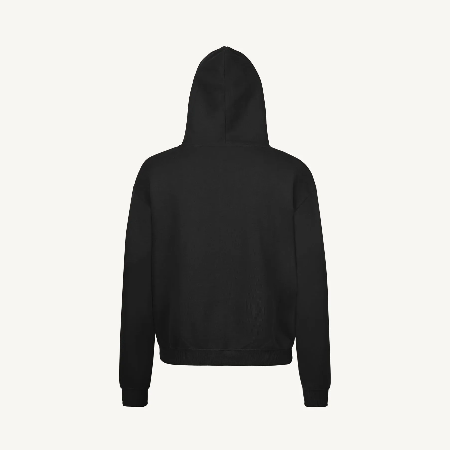 Black Oversized Hoodie.