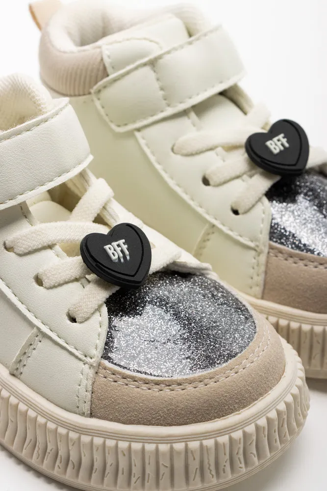 Heart High Top Sneaker Multi