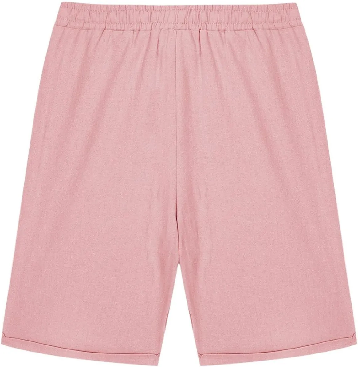 Kids Teens Girls Elastic Waist Knee Length Casual Cotton Shorts with 𝐃rawstring Leisure Joggers Trousers
