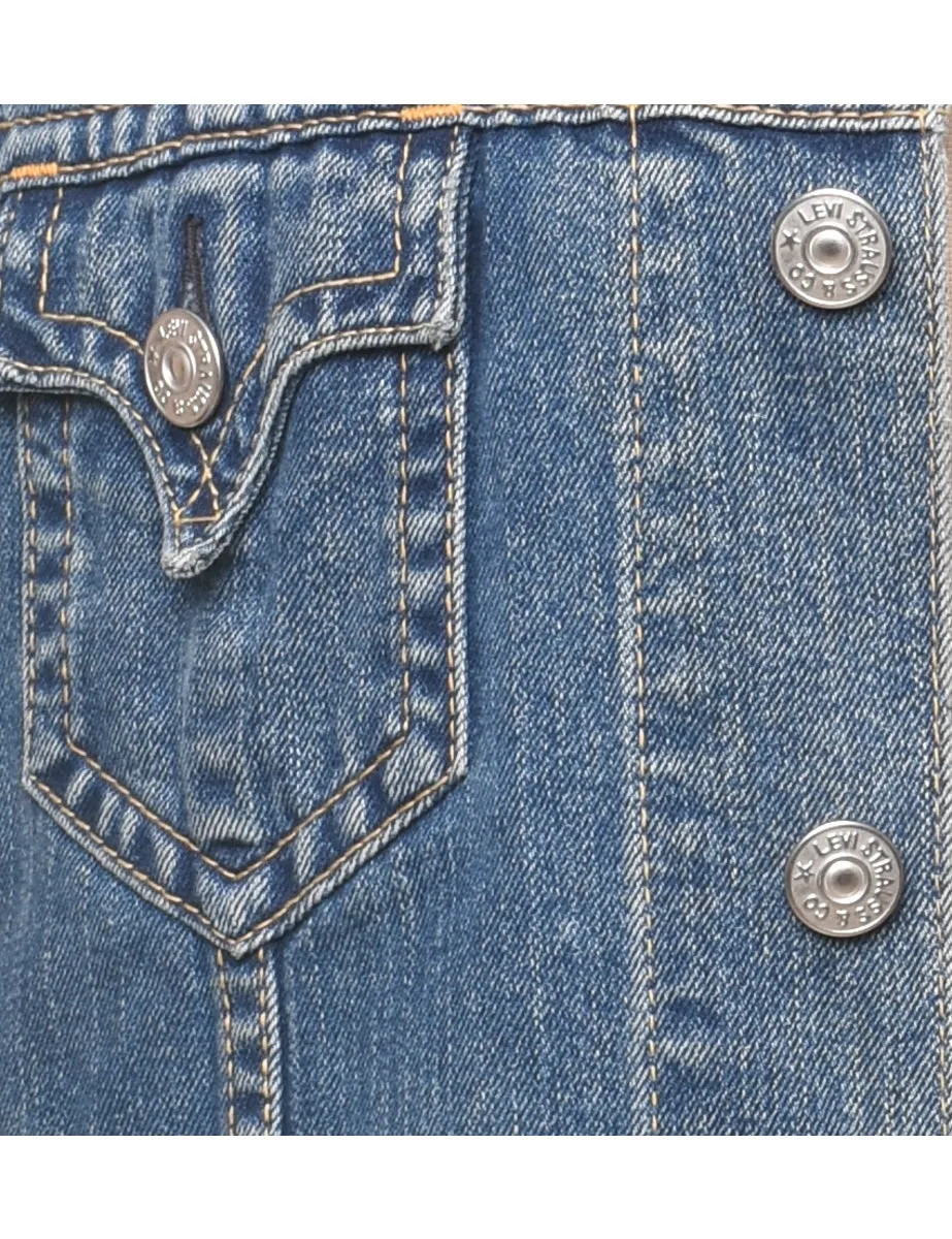 Levi's Medium Wash Denim Vest - L