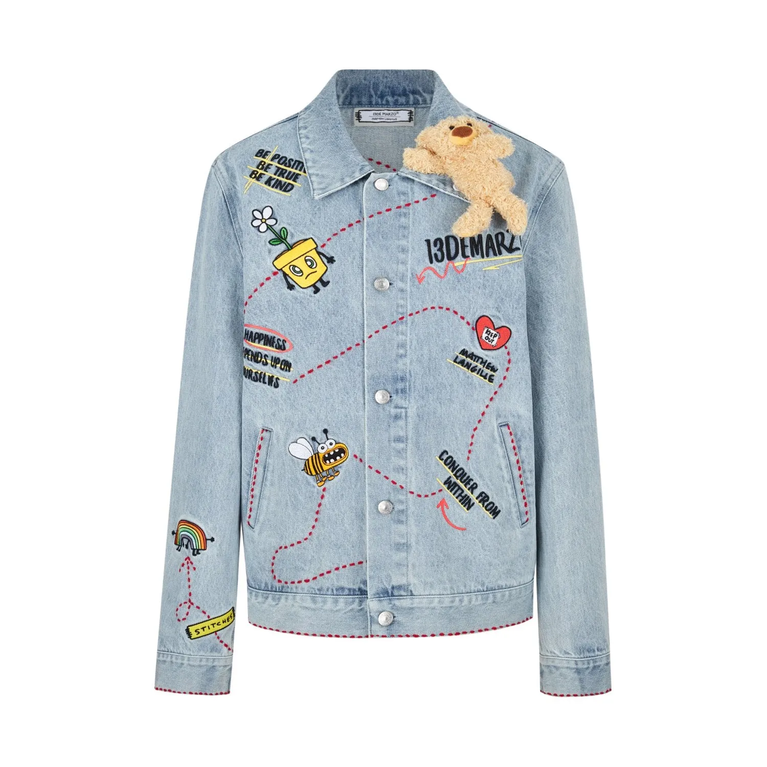 Matthew Langille Bear Travel Denim Jacket
