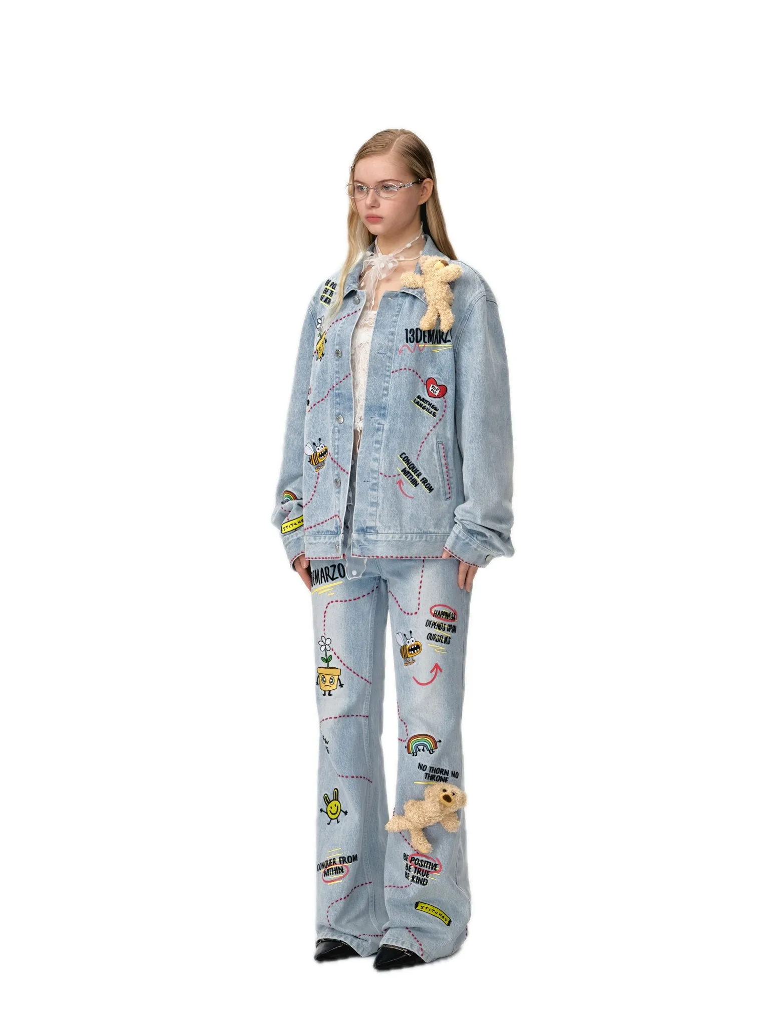 Matthew Langille Bear Travel Denim Jacket