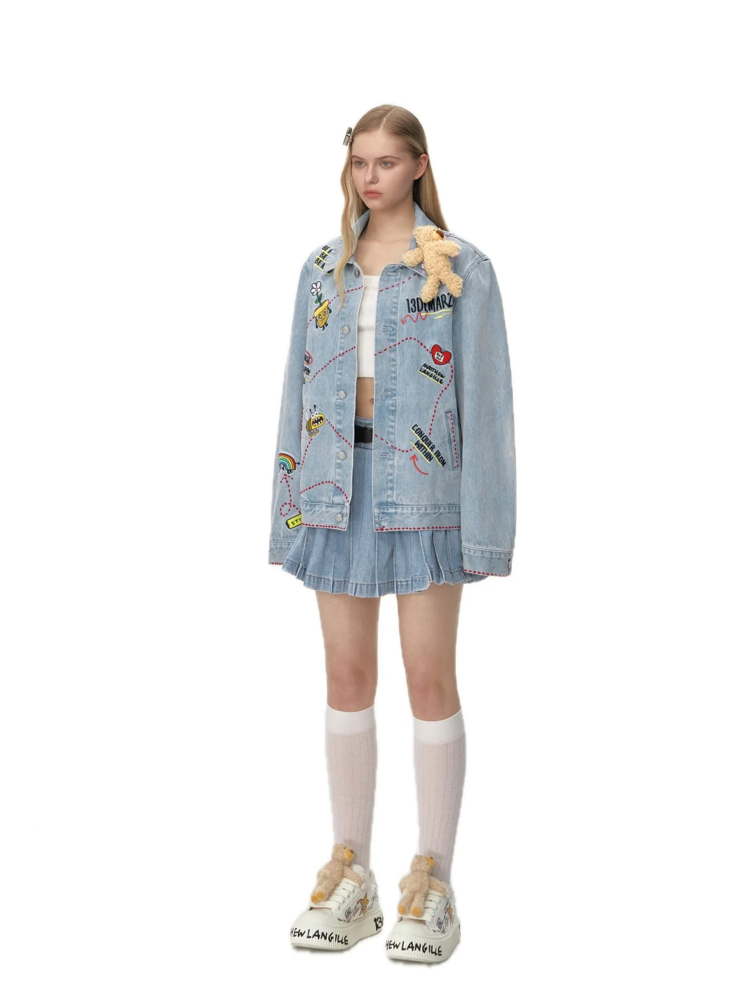 Matthew Langille Bear Travel Denim Jacket