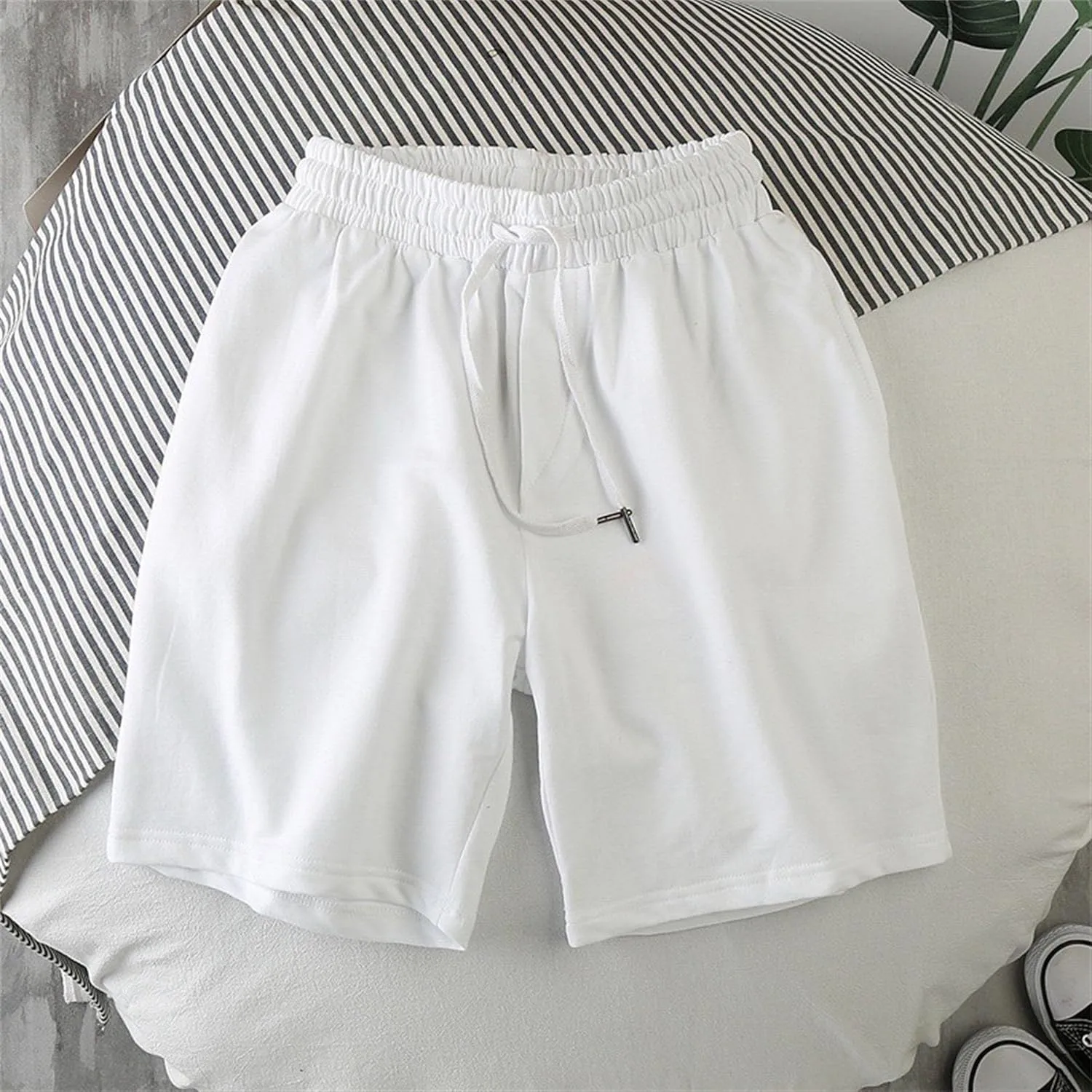 Men's Running Athletic Shorts Lightweight Quick Dry Sports Short Workout Gym Shorts with Pockets