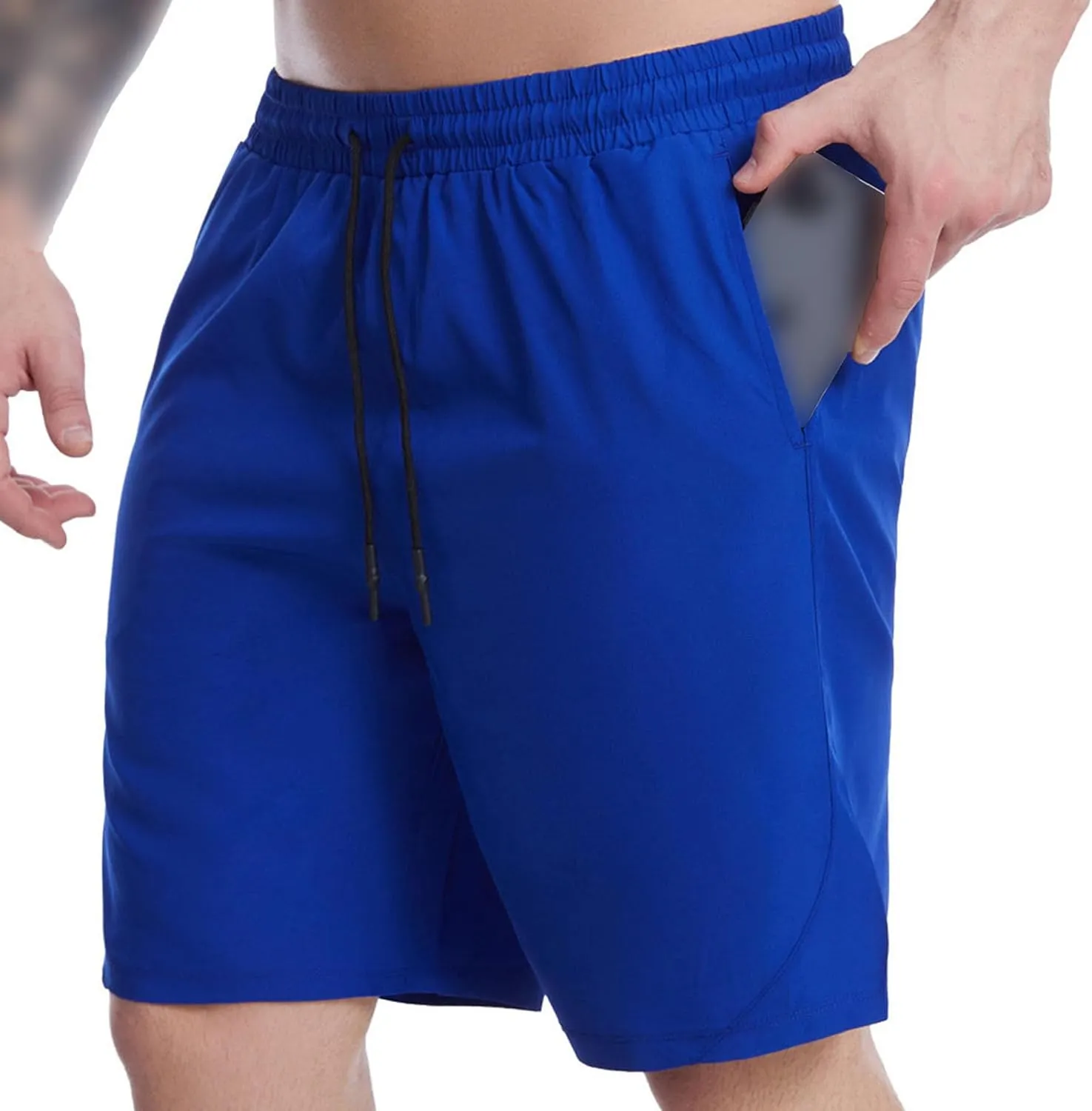 Men's Workout Running Shorts Sports Athletic Gym Short Pants Lightweight Quick Dry Basketball Short
