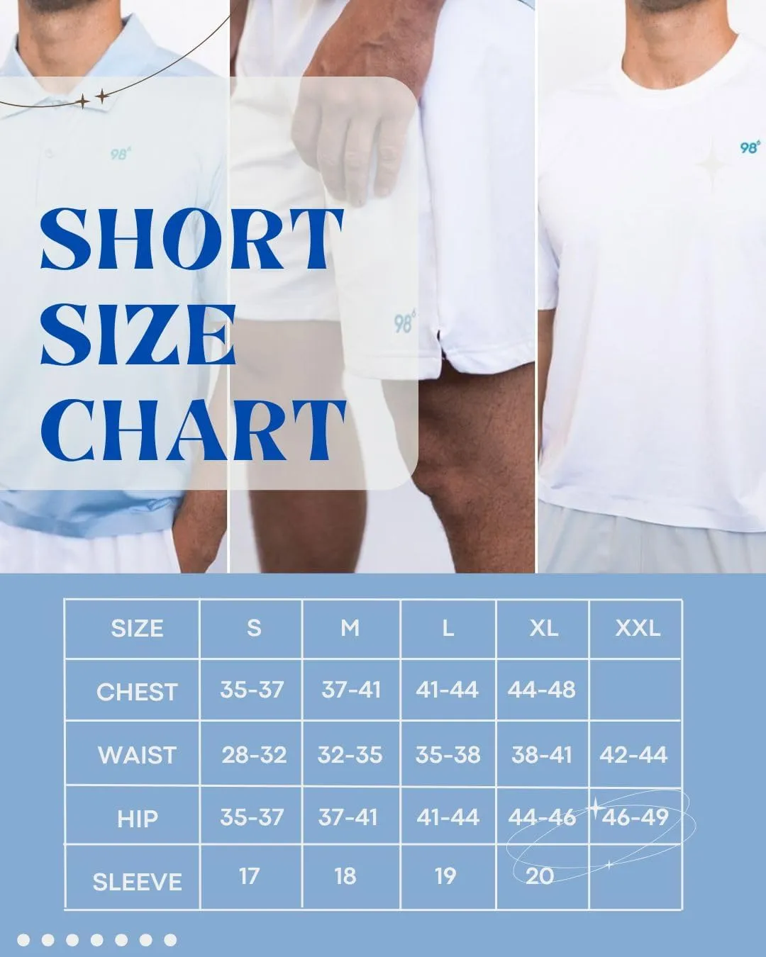 NinetyEight6 8 inch Inseam Mens Shorts : Patent, Quick Dry. Pickleball, Tennis, Gym, Golf, Running, Basketball