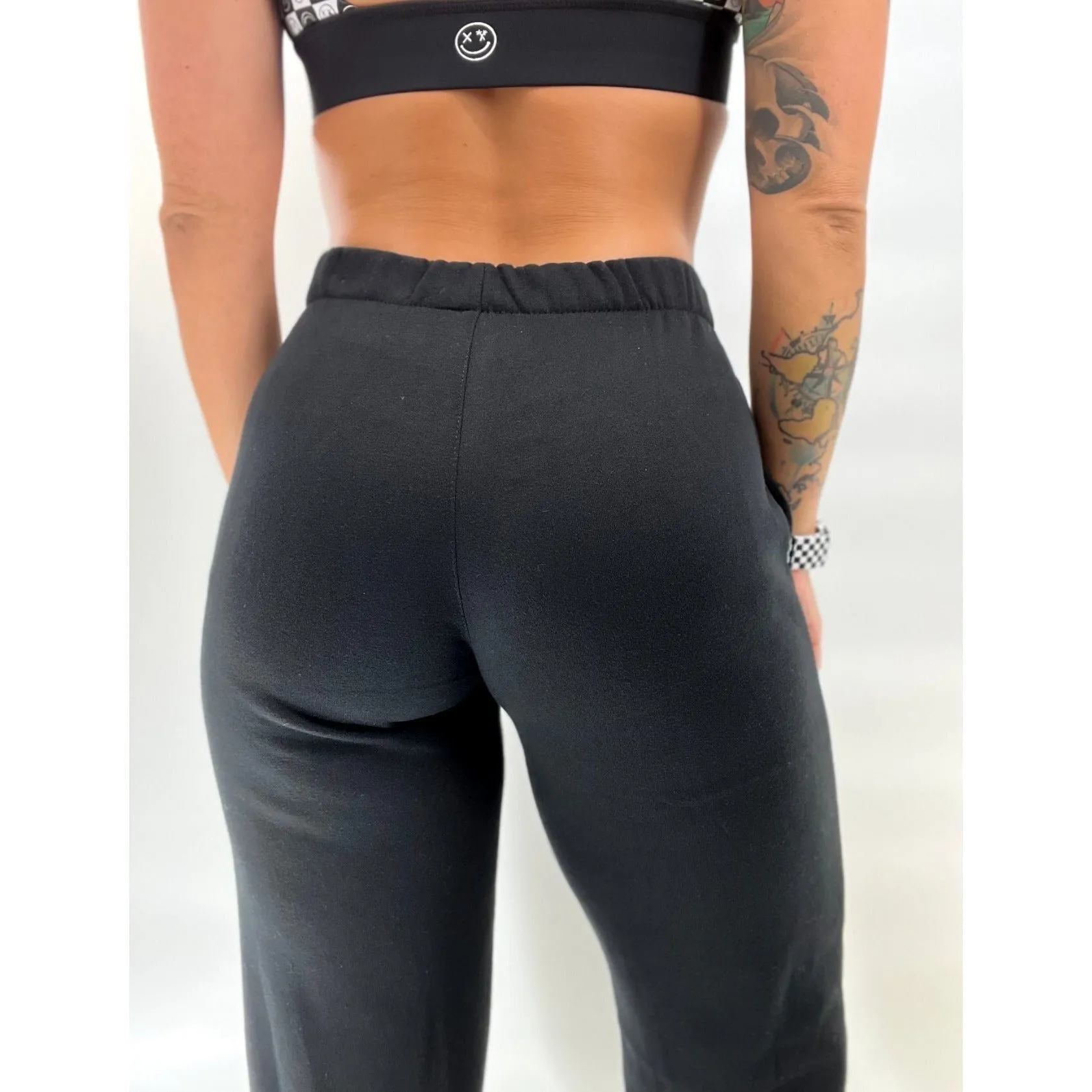 Salty Savage Unisex “Signature” Ripped Fleece Sweatpants/Joggers