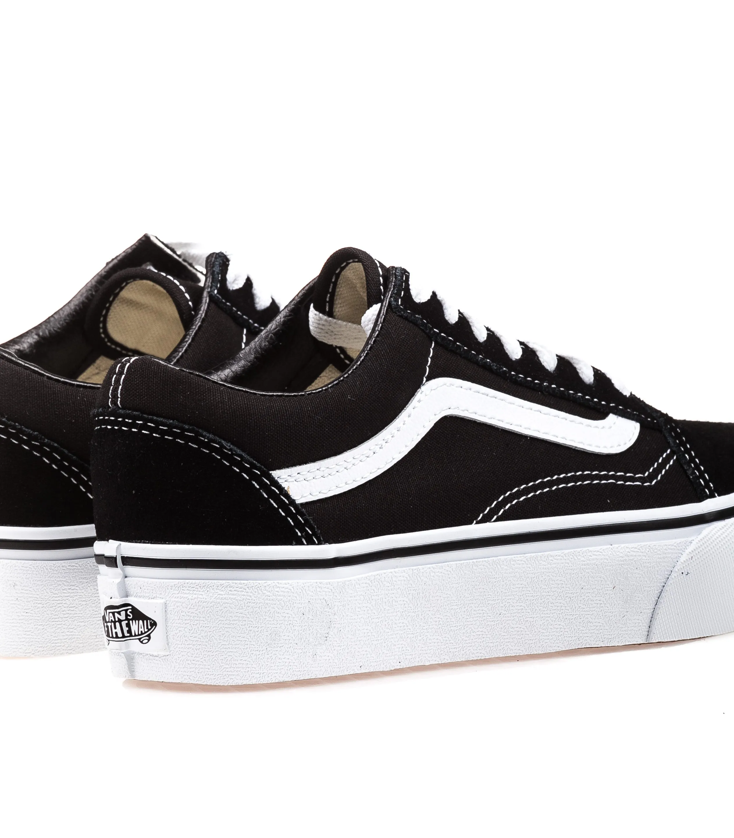 Vans Old Skool Platform Donna Nere