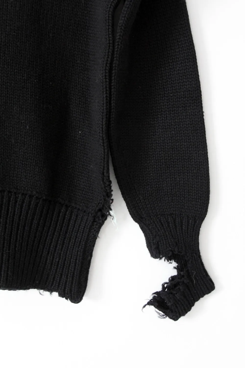 vintage 30s black sweater