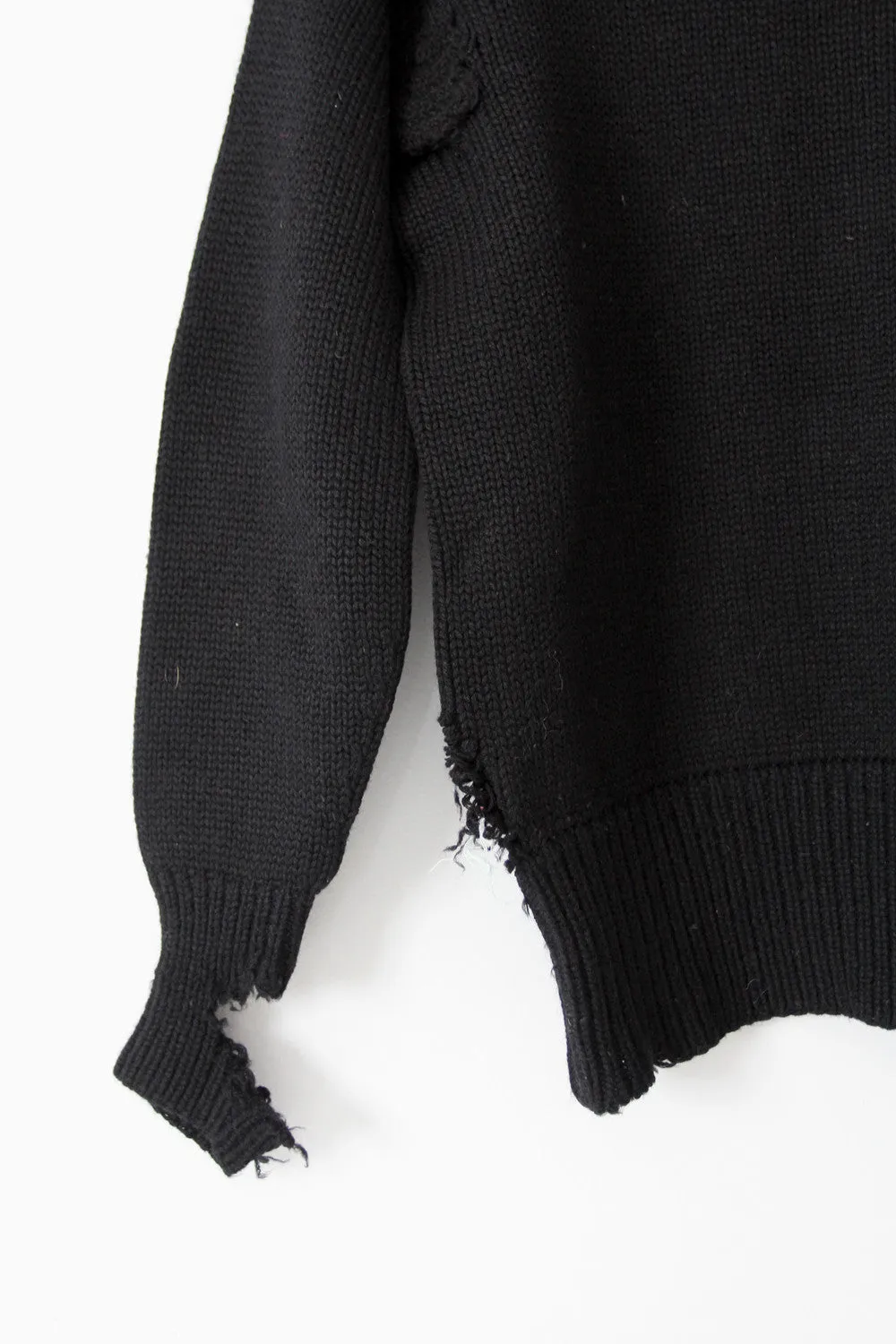 vintage 30s black sweater