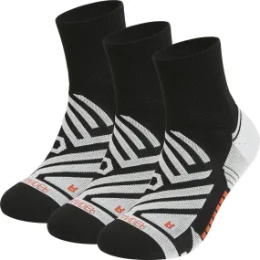 WANDER Athletic Ankle Socks Wicking Anti-Blister Lightweight Performance Running Socks for Men&Women with Cushion 3 Pairs